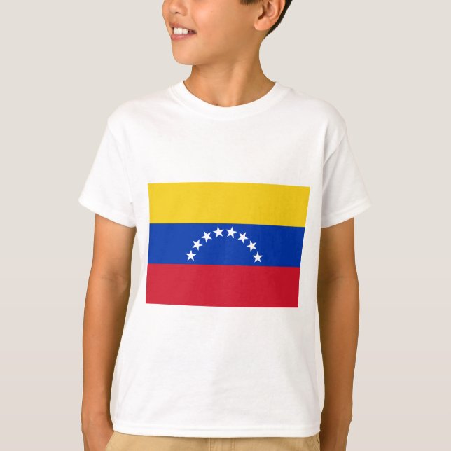T-shirt drapeau du venezuela (Devant)