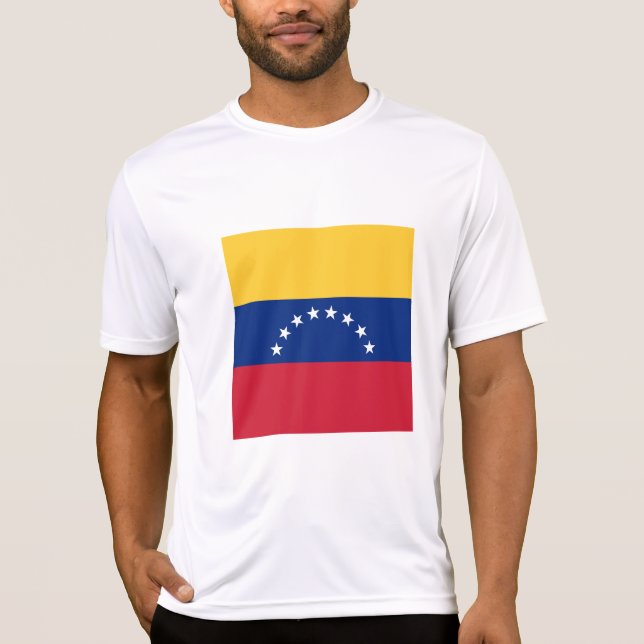 T-shirt Drapeau du Venezuela (Devant)