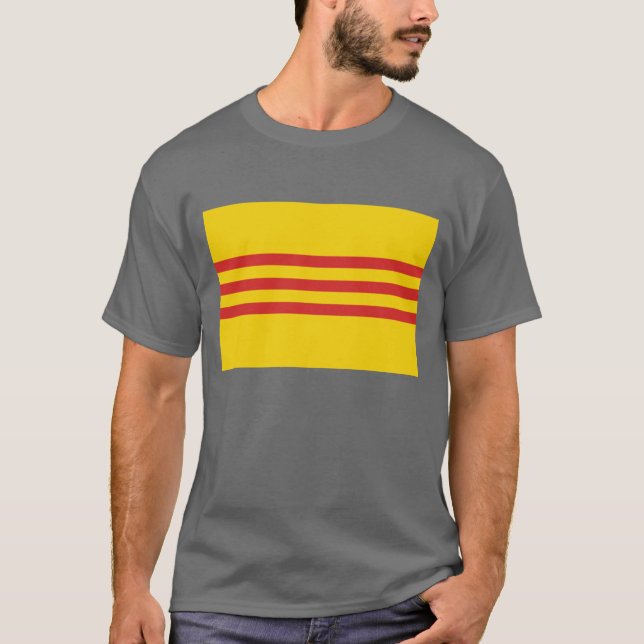 T-shirt Drapeau du Vietnam du Sud (Devant)