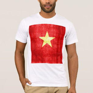 T-shirt Drapeau du Vietnam Vintage