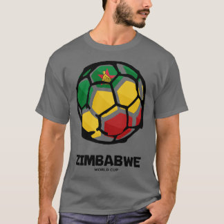 T-shirt Drapeau du Zimbabwe