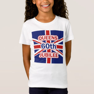 T-Shirt Drapeau d'Union Jack de jubilé de diamant de la
