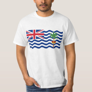 T-shirt Drapeau E/S de territoire d'Océan Indien