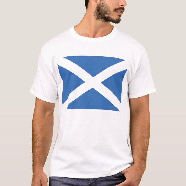 T-shirt Drapeau écossais (Devant)