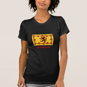 T-shirt Drapeau écossais patriotique & Lion rampant, Écoss