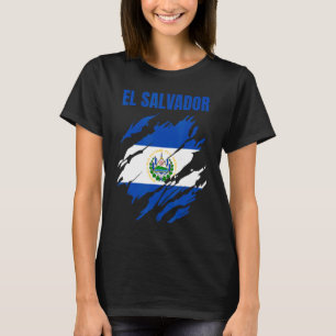 T-shirt Drapeau El Salvador