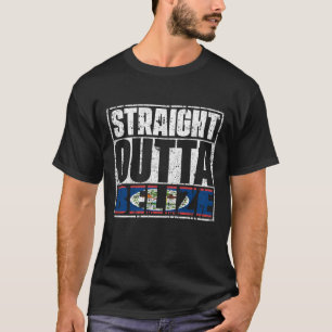 T-shirt Drapeau en périphérie de Belize