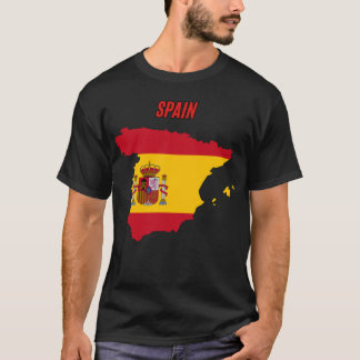 T-shirt drapeau espagne
