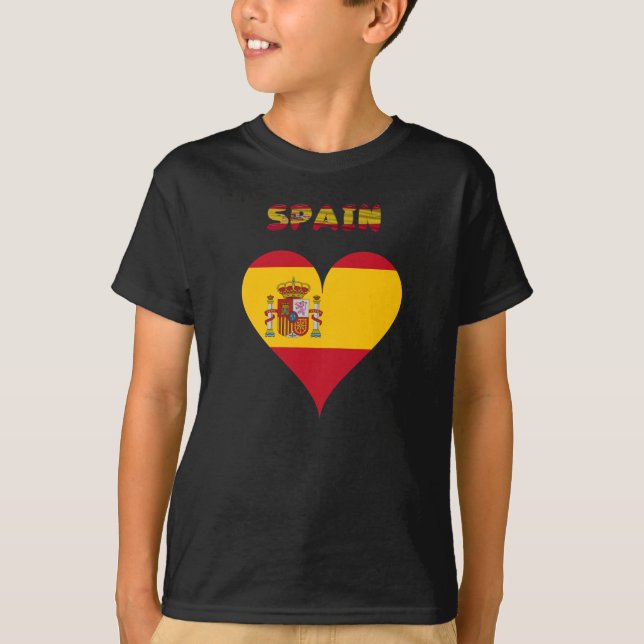 T-shirt Drapeau espagnol (Devant)
