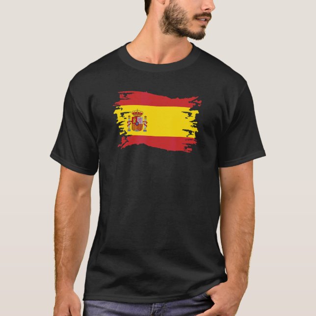 T-shirt Drapeau España Hispania Ibérique (Devant)