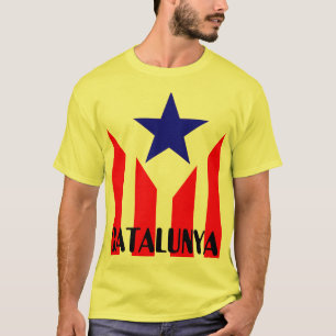 T-shirt Drapeau Estelada Catalanne
