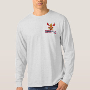 T-shirt Drapeau et blason de Thaïlande Patriotique