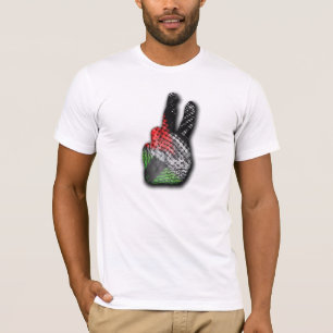 T-SHIRT DRAPEAU FAIT SUR COMMANDE HATTAH DE LA PALESTINE