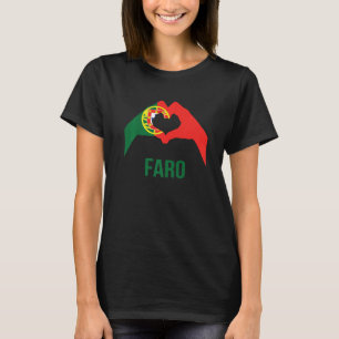 T-shirt Drapeau Faro Portugal