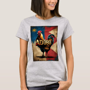 T-Shirt Drapeau Fierté Pinoy Adobo de Poulet