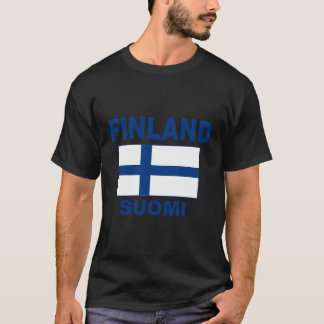 T-shirt Drapeau finlandais drapeaux Suomi Veste cadeau