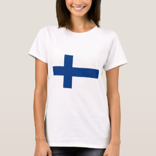 T-shirt Drapeau finlandais (Finlande)