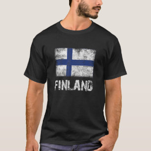 T-shirt Drapeau Finlande Finnois Suomi Helsinki Norse Nor