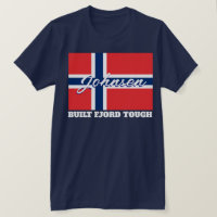 Drapeau "Fjord Tough" et drapeau norvégien