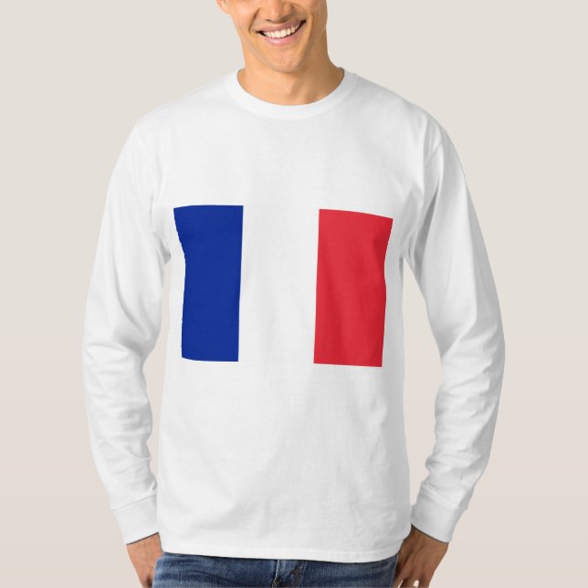 T-shirt Drapeau français (France) (Devant)