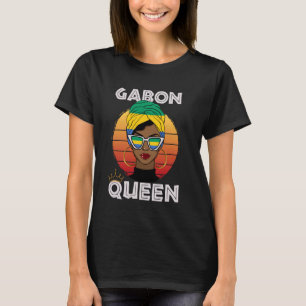 T-shirt Drapeau gabonais Gabonais W
