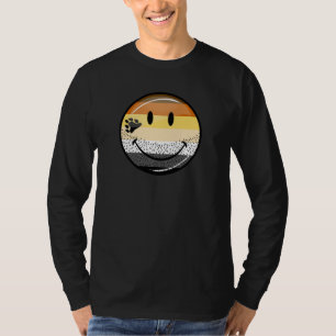 T-shirt Drapeau gai heureux barbu drôle de fierté d'ours