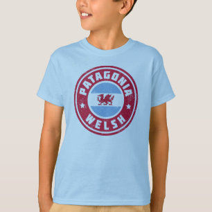T-shirt Drapeau gallois de Patagonie