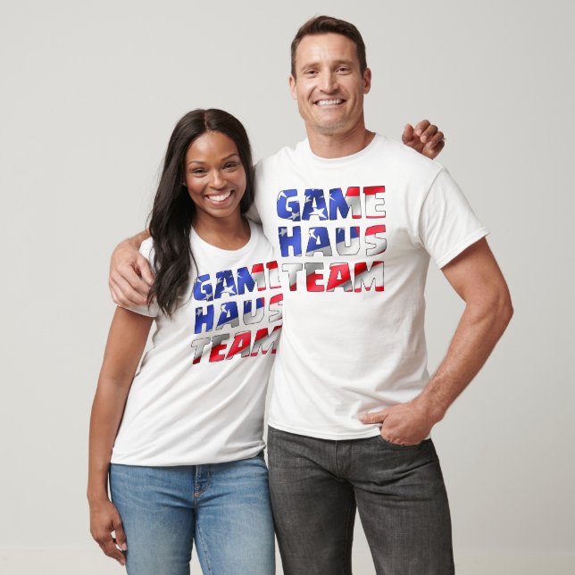 T-shirt DRAPEAU GameHAUS (Unisexe)