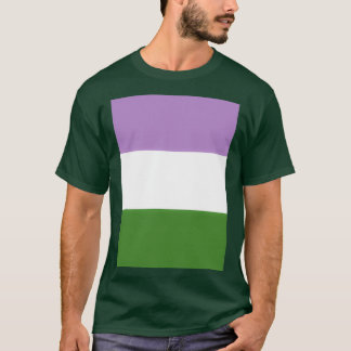 T-shirt Drapeau Genderqueer