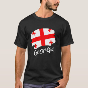 T-shirt Drapeau géorgien Géorgie
