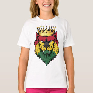 T-shirt Drapeau Ghana Lion King