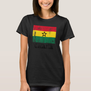 T-shirt Drapeau ghanéen Fierté ghanéenne