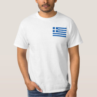 T-shirt Drapeau grec