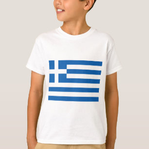 T-shirt Drapeau grec (Grèce)