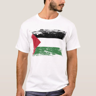 T-shirt Drapeau grunge de la Palestine