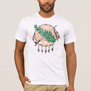 T-shirt Drapeau grunge original d'état de l'Oklahoma