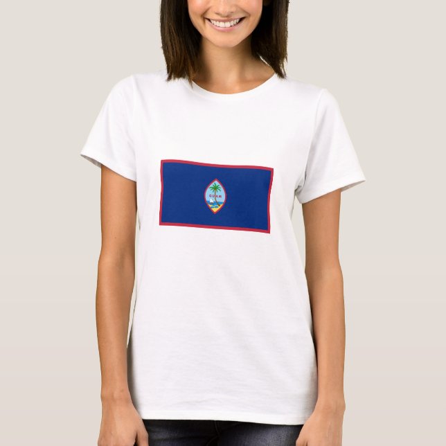 T-shirt Drapeau Guam (Devant)