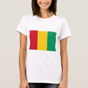 T-shirt Drapeau Guinée