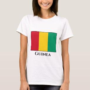 T-shirt Drapeau Guinée