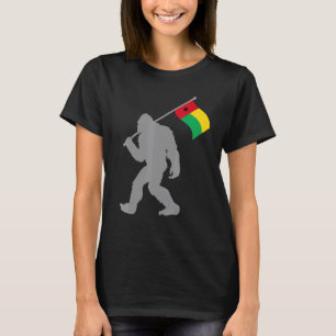 T-shirt Drapeau Guinéen-Bissau Ou Guinée-Bissau Sur Guinée