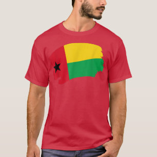 T-shirt Drapeau guinéen Guinée Bissau 686