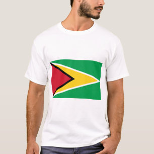 T-shirt Drapeau Guyana