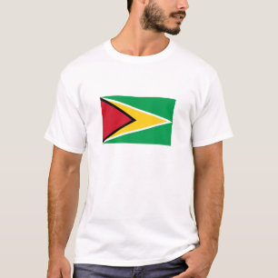 T-shirt Drapeau Guyana