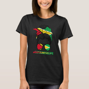 T-shirt Drapeau Guyaneselife Guyana