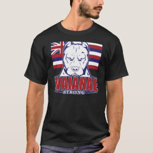 T-shirt Drapeau hawaïen fort de Waianae, Hawaii 96792