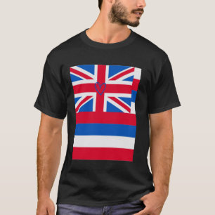 T-shirt Drapeau Hawaii Hawaiian Heart Fière du patrimoine