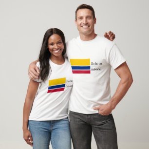 T-shirt Drapeau Hecho en Colombie