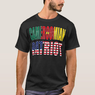 T-shirt Drapeau Héritage de la fierté Patriot Camerounaise