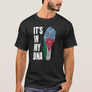 T-shirt Drapeau Héritage De L'ADN Mélangé Jordanien Et Mic