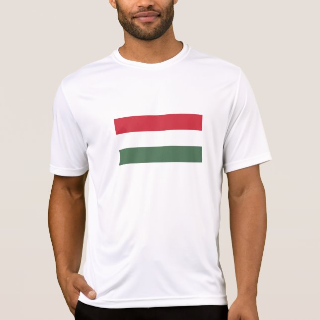 T-shirt Drapeau Hongrie (Devant)